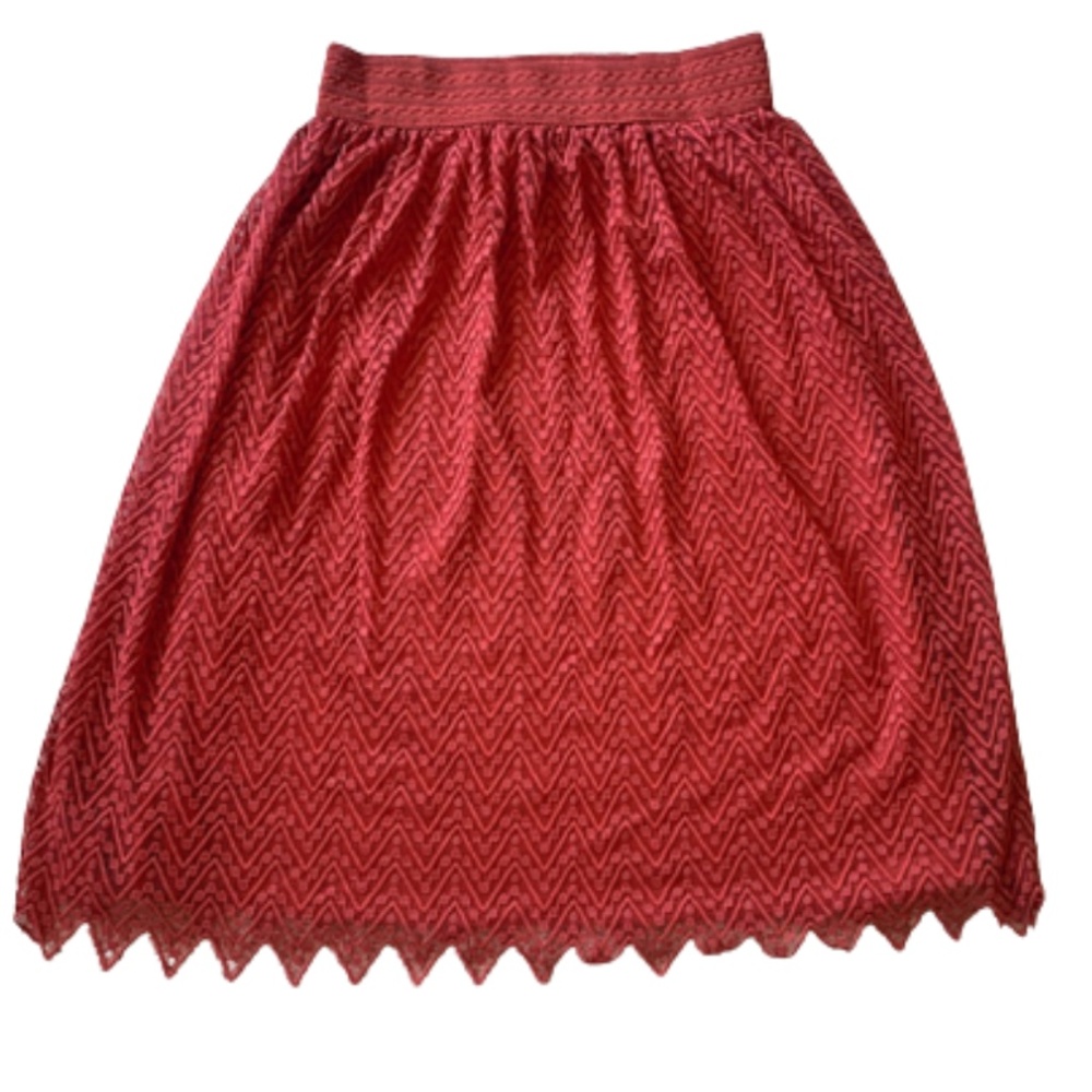 “Metro Wear” Lined Midi Skirt